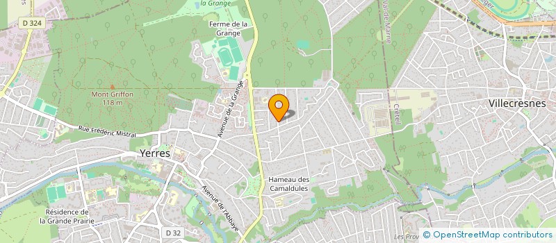 localisation de l'entreprise STUDY DOGS AT WORK à YERRES