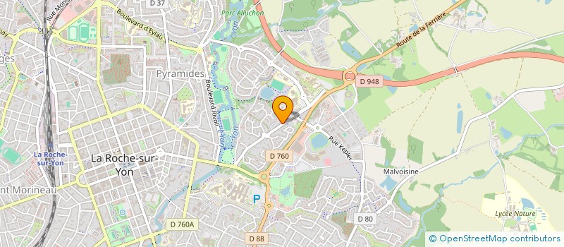 localisation de l'entreprise STUDY'PRENEUR à LA ROCHE-SUR-YON