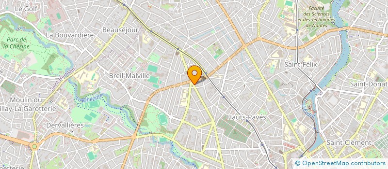 localisation de l'entreprise STUDYCLUB DE CHIRURGIE ORALE ET D'ODONTOLOGIE  NANTES