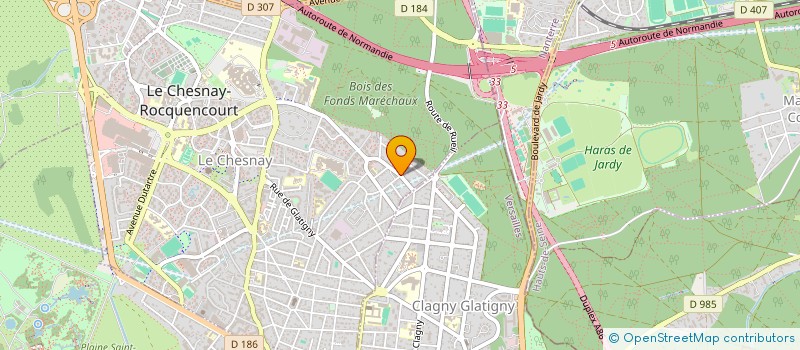 localisation de l'entreprise STUDYPRENEURS à LE CHESNAY-ROCQUENCOURT