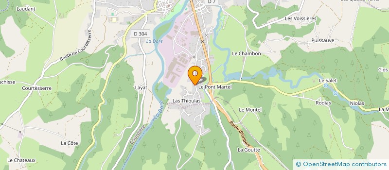 localisation de l'entreprise STUDYUM à COURPIERE