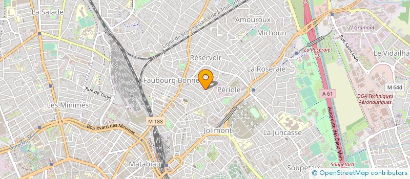 localisation de l'entreprise STUGRAMAU à TOULOUSE
