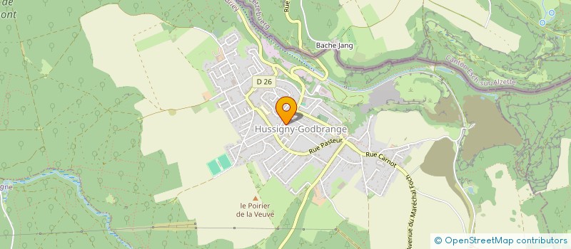 localisation de l'entreprise STULOC  HUSSIGNY-GODBRANGE