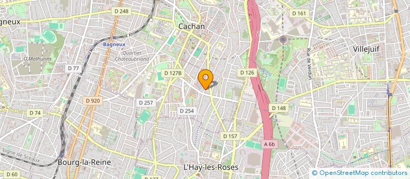 localisation de l'entreprise STUMO  CACHAN