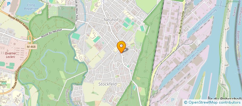 localisation de l'entreprise STUMPERT à STRASBOURG