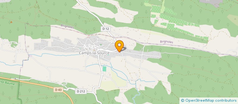 localisation de l'entreprise STUNI  CAMPS-LA-SOURCE