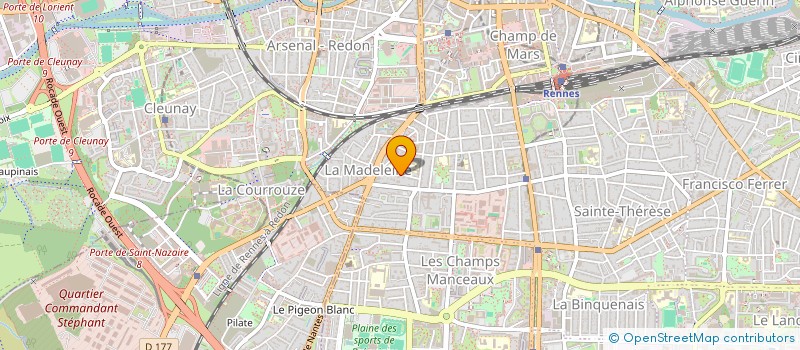 localisation de l'entreprise STUNICLO  RENNES
