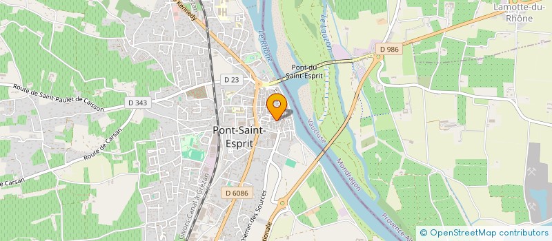 localisation de l'entreprise STUNT  PONT-SAINT-ESPRIT