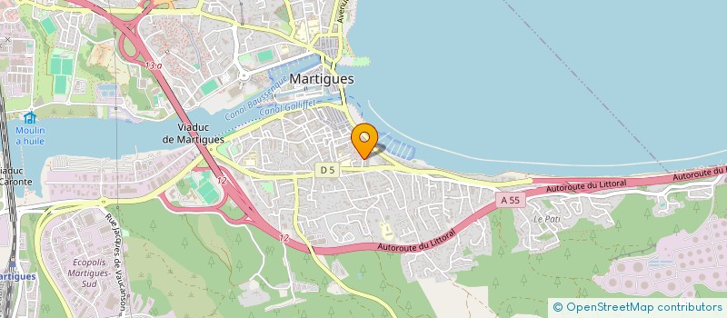 localisation de l'entreprise STURLY  MARTIGUES