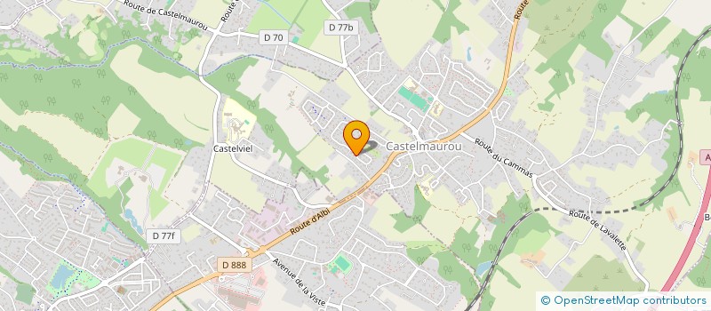 localisation de l'entreprise STURM BATIMENT ET PAYSAGE  CASTELMAUROU