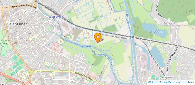 localisation de l'entreprise STUSO  SAINT-OMER