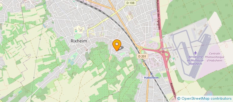 localisation de l'entreprise STUTZLE  RIXHEIM