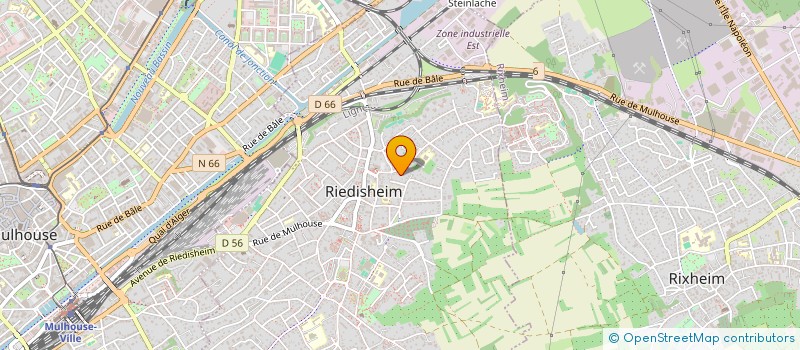 localisation de l'entreprise STUTZLE HERAULT  RIEDISHEIM