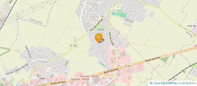 localisation de l'entreprise STV PARTICIPATIONS à CHAURAY