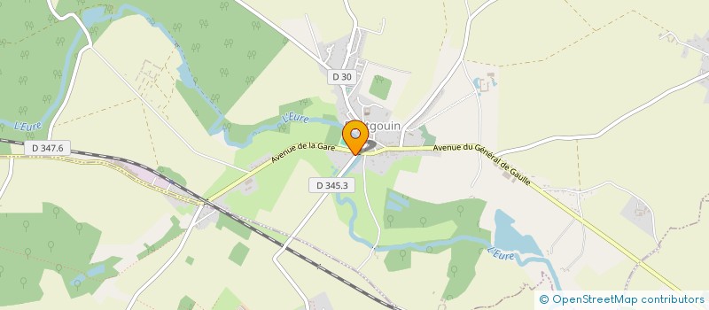 localisation de l'entreprise STVL à PONTGOUIN