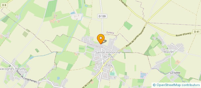 localisation de l'entreprise STVN  SAINTE-HONORINE-DU-FAY