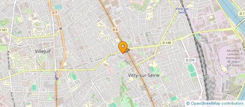 localisation de l'entreprise STW STORE à VITRY-SUR-SEINE