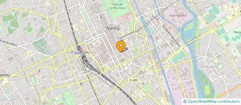 localisation de l'entreprise STWM  NANCY