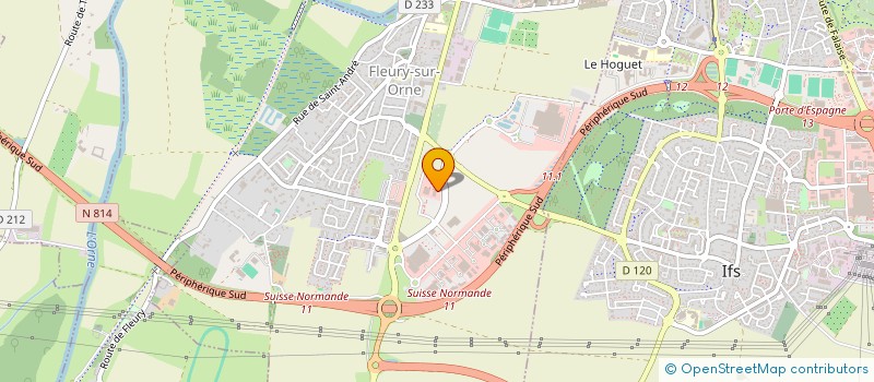 localisation de l'entreprise STX NETWORK à FLEURY-SUR-ORNE