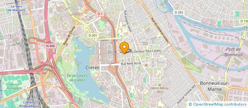 localisation de l'entreprise STY BRIDGE  CRETEIL