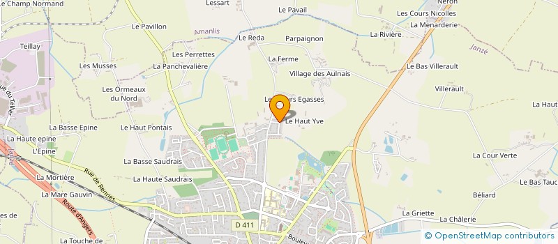 localisation de l'entreprise STYB  JANZE