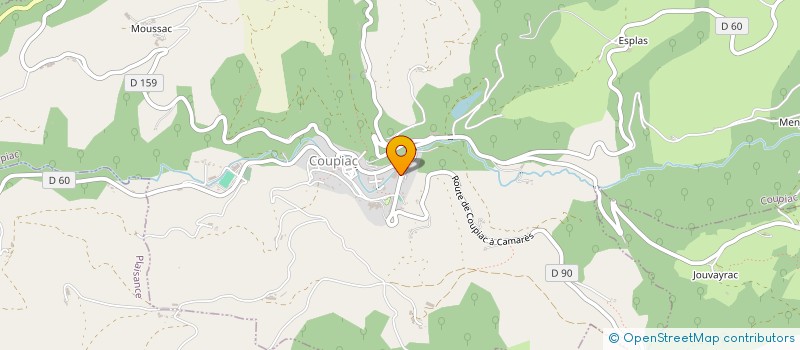 localisation de l'entreprise STYBOIS  COUPIAC