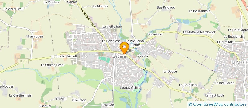 localisation de l'entreprise STYG  IRODOUER