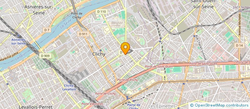 localisation de l'entreprise STYL 7 à CLICHY