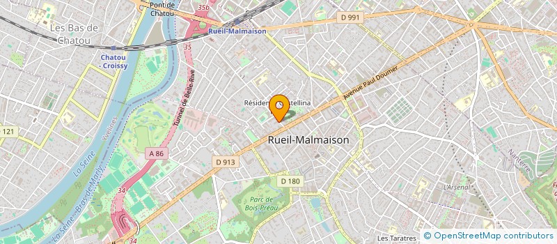 localisation de l'entreprise STYL'ART à RUEIL-MALMAISON