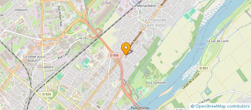 localisation de l'entreprise STYL COIF  LA CHAUSSEE-SAINT-VICTOR