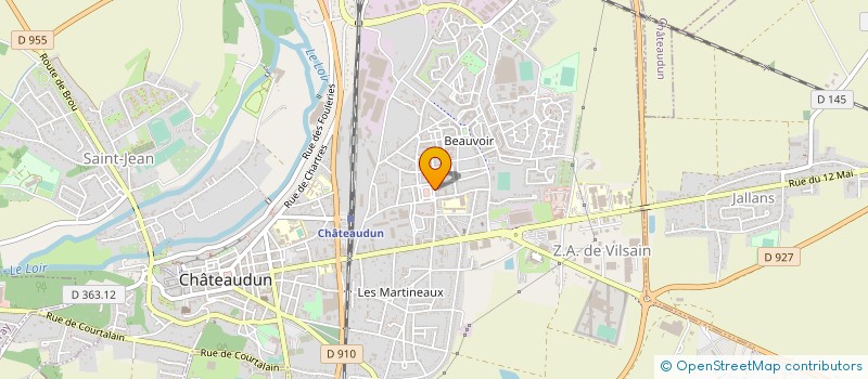 localisation de l'entreprise STYL'COIFF à CHATEAUDUN