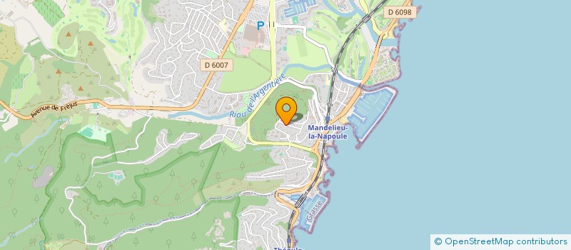 localisation de l'entreprise STYL CONFORT  MANDELIEU-LA-NAPOULE