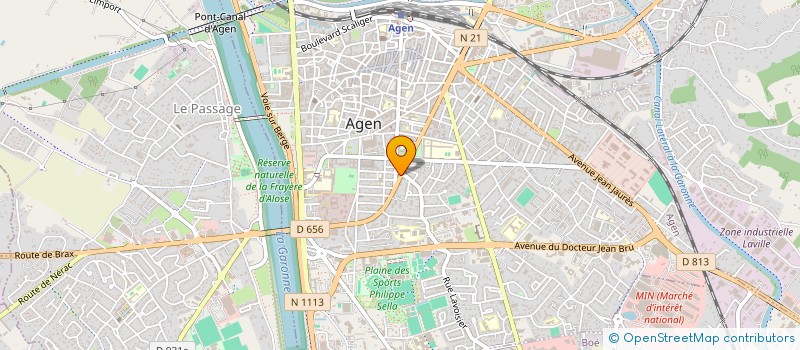 localisation de l'entreprise STYL COUP à AGEN