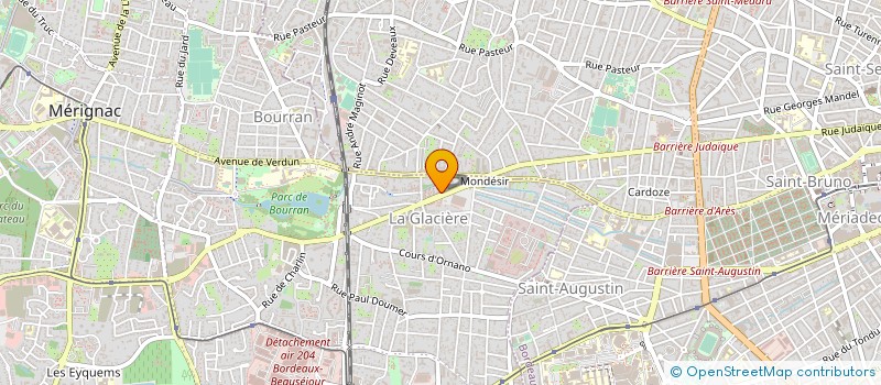 localisation de l'entreprise STYL'CUISINES à MERIGNAC