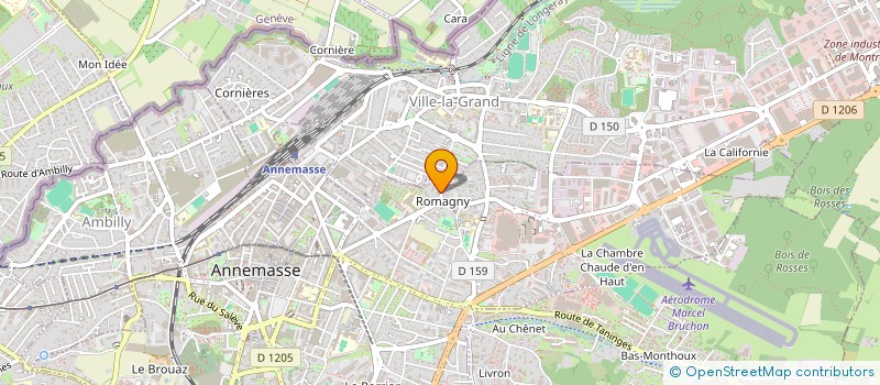 localisation de l'entreprise STYL'DECO  ANNEMASSE