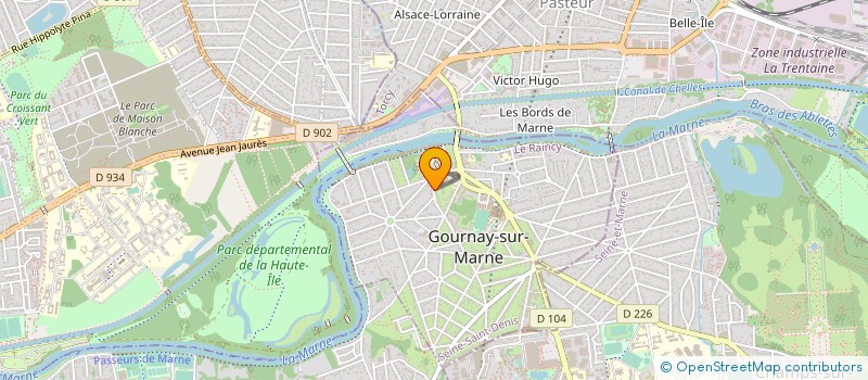 localisation de l'entreprise STYL DENTAL à GOURNAY-SUR-MARNE