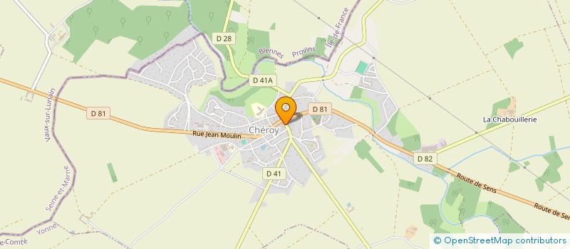 localisation de l'entreprise STYL'DETENTE à CHEROY