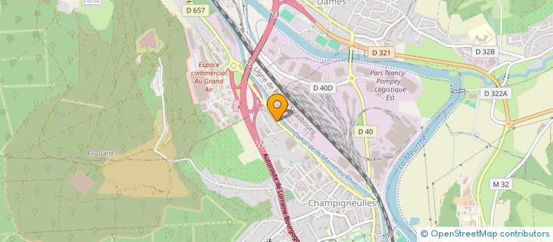 localisation de l'entreprise STYL'E RENOV  CHAMPIGNEULLES