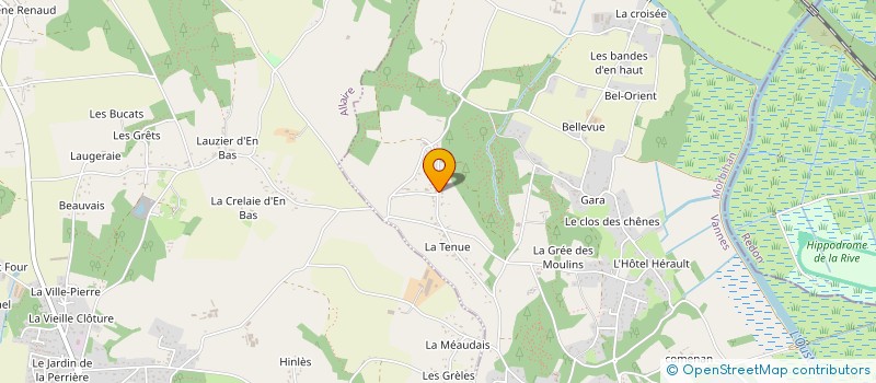 localisation de l'entreprise STYL'ELEGANCE  SAINT-JEAN-LA-POTERIE