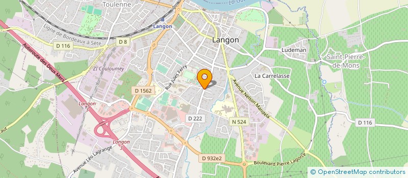 localisation de l'entreprise STYL EMBOUTS à LANGON