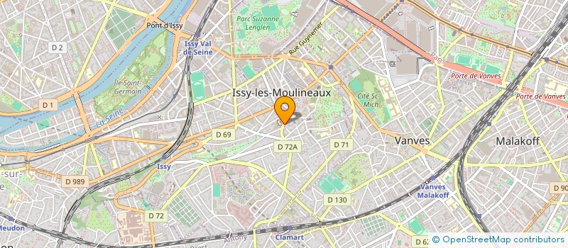localisation de l'entreprise STYL EVENTS à ISSY-LES-MOULINEAUX