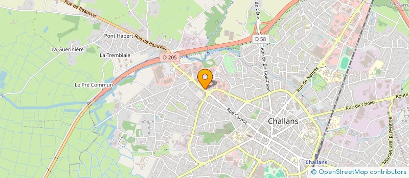 localisation de l'entreprise STYL EXPANSION à CHALLANS
