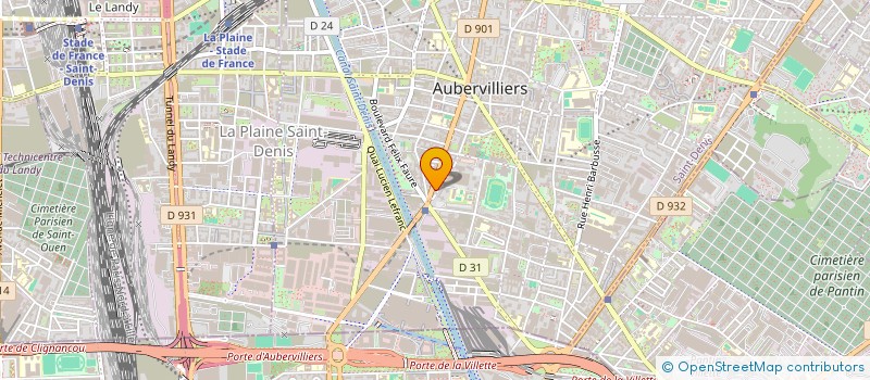 localisation de l'entreprise STYL EXPERT  AUBERVILLIERS