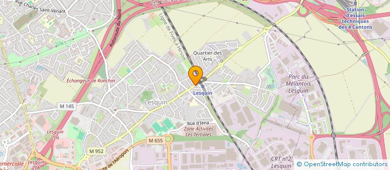 localisation de l'entreprise STYL FLOR à LESQUIN