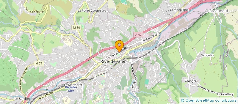 localisation de l'entreprise STYL FRANCE à RIVE-DE-GIER