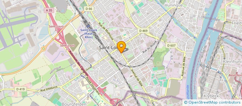 localisation de l'entreprise STYL'HAIR à SAINT-LOUIS