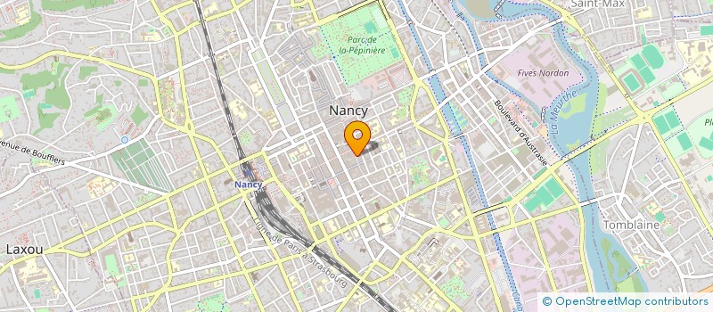 localisation de l'entreprise STYL'LOOK à NANCY