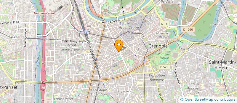 localisation de l'entreprise STYL'MACHINE à SEYSSINS