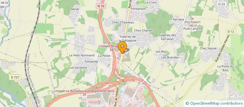 localisation de l'entreprise STYL MEUBLE à CHAMPNIERS