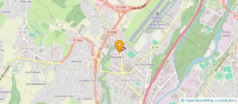 localisation de l'entreprise STYL'MEUBLES à ANNECY
